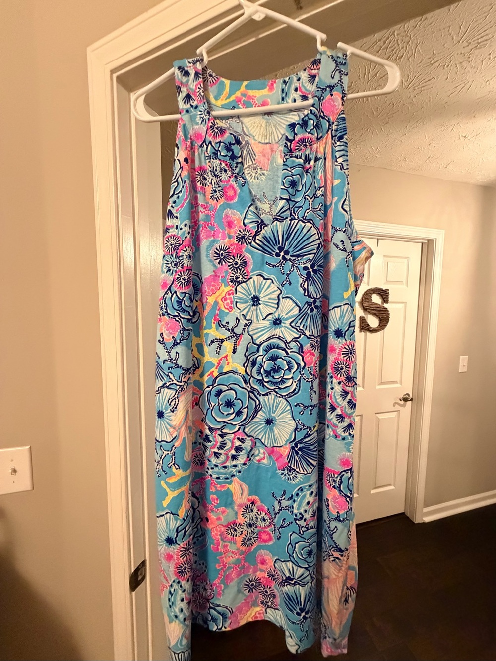 Lily Pulitzer Blue Floral women’s Dress